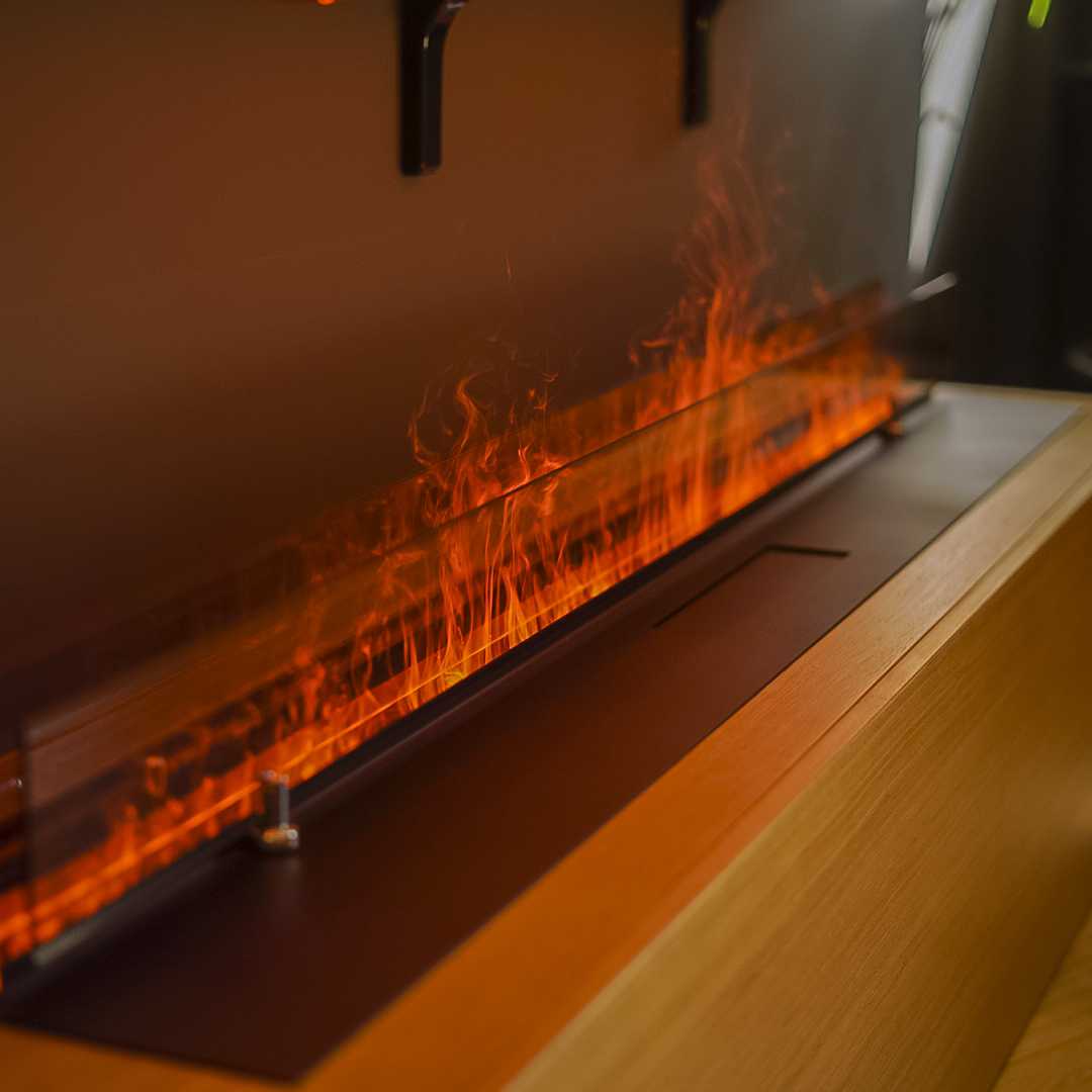 Электроочаг Schönes Feuer 3D FireLine 1500 Blue (с эффектом cинего пламени)