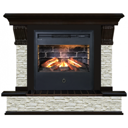 Панорама грот однотонный (венге)+Samba 3D