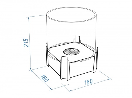 Настольный биокамин Lux Fire Зодиак "Телец" Чёрный по цене 15 000 руб.