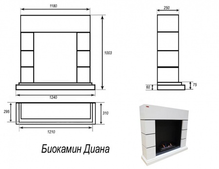ДИАНА, белый, пр-во FireBird(Россия) ДИАНА, белый, пр-во FireBird(Россия) по цене 75 500 руб.