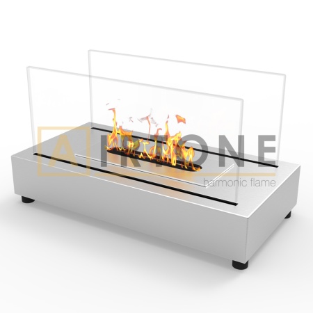 Биокамин настольный Airtone – Glaber Silver Биокамин настольный Airtone – Glaber Silver по цене 9 000 руб.