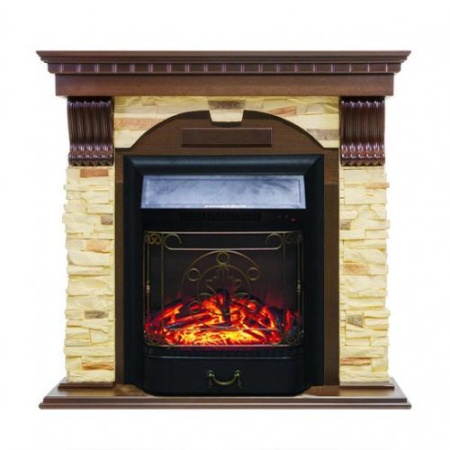 Dublin арочный сланец (темный дуб)+Majestic FX Black