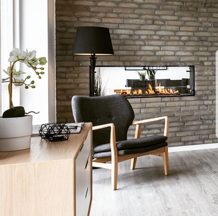 Встраиваемый сквозной очаг 1800 SappFire по цене 76 400 руб.