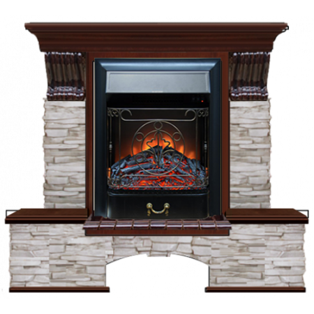 Бостон К Мисхор (красное дерево)+Majestic Black Бостон К Мисхор (красное дерево)+Majestic Black