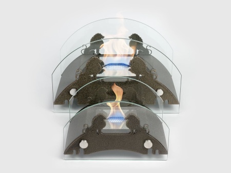 Настольный биокамин Lux Fire "Царский мост" M Бронза по цене 13 305 руб.