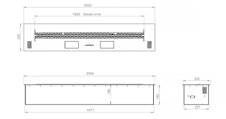 Автоматический биокамин 2000 Standart по цене 363 444 руб.