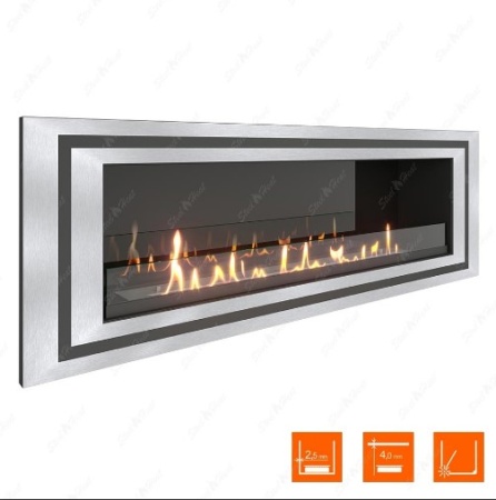 Биокамин SteelHeat GRAND-D 1500 XL стекло + стемалит по цене 82 000 руб.