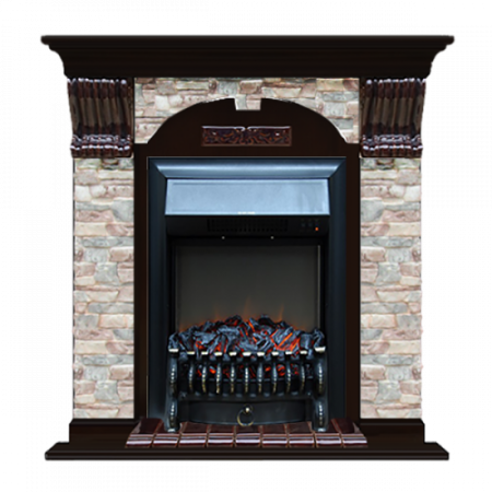 Арочный Грот цветной (венге)+Fobos Black